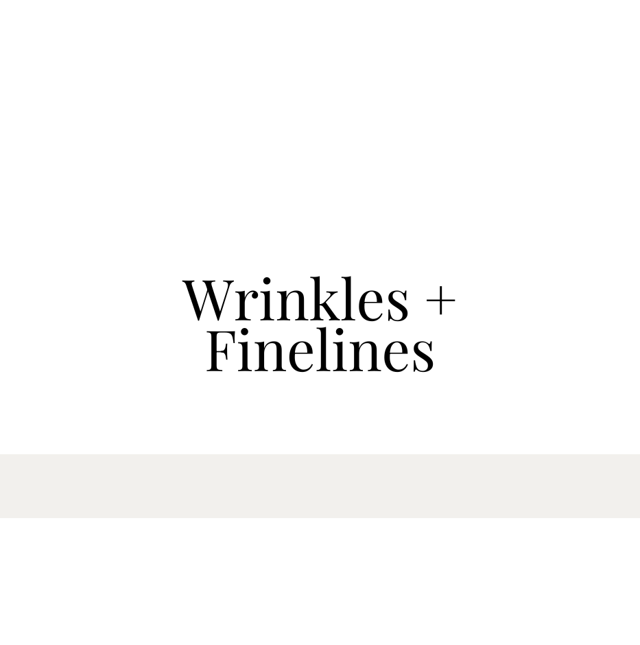 Finelines + Wrinkles